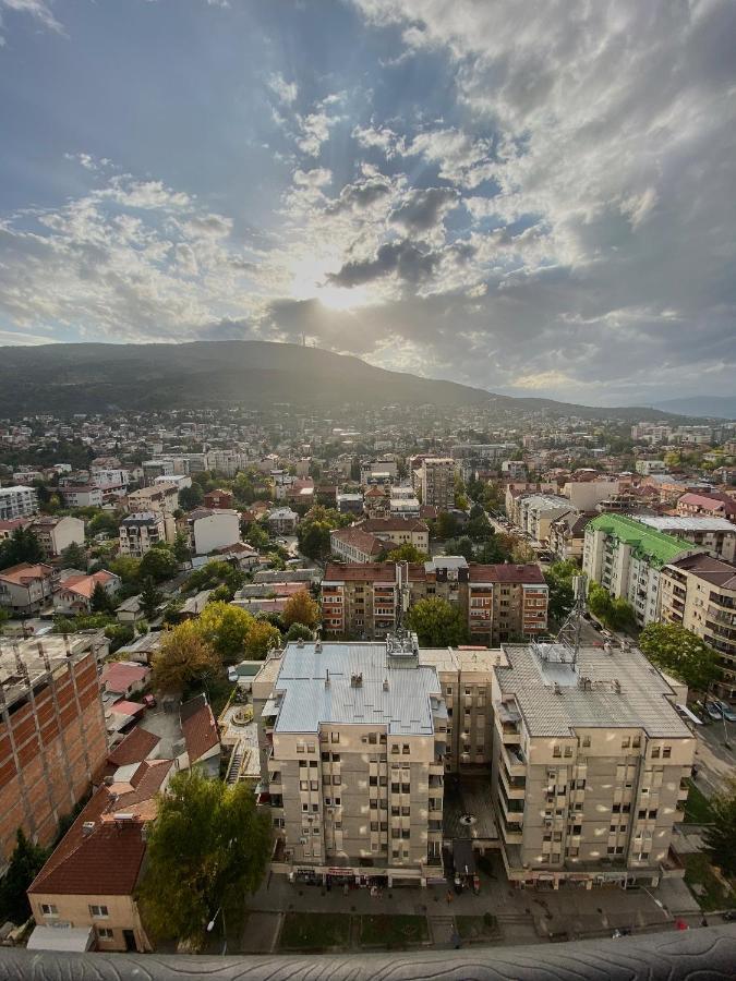 Stylish Apartment, Skopje Centre - Private Parking - Panoramic Views Ngoại thất bức ảnh
